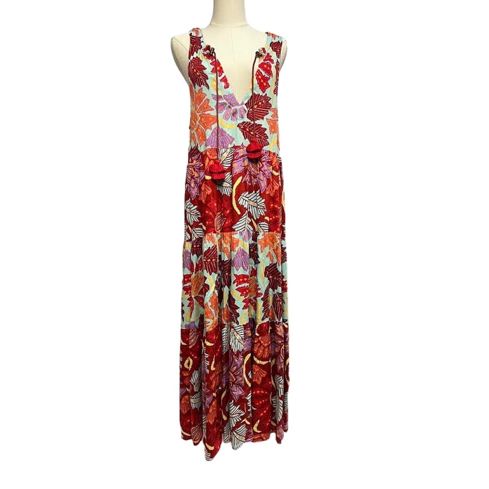NWT Anthropologie Omika‎ Sleeveless Maxi Dress SMALL